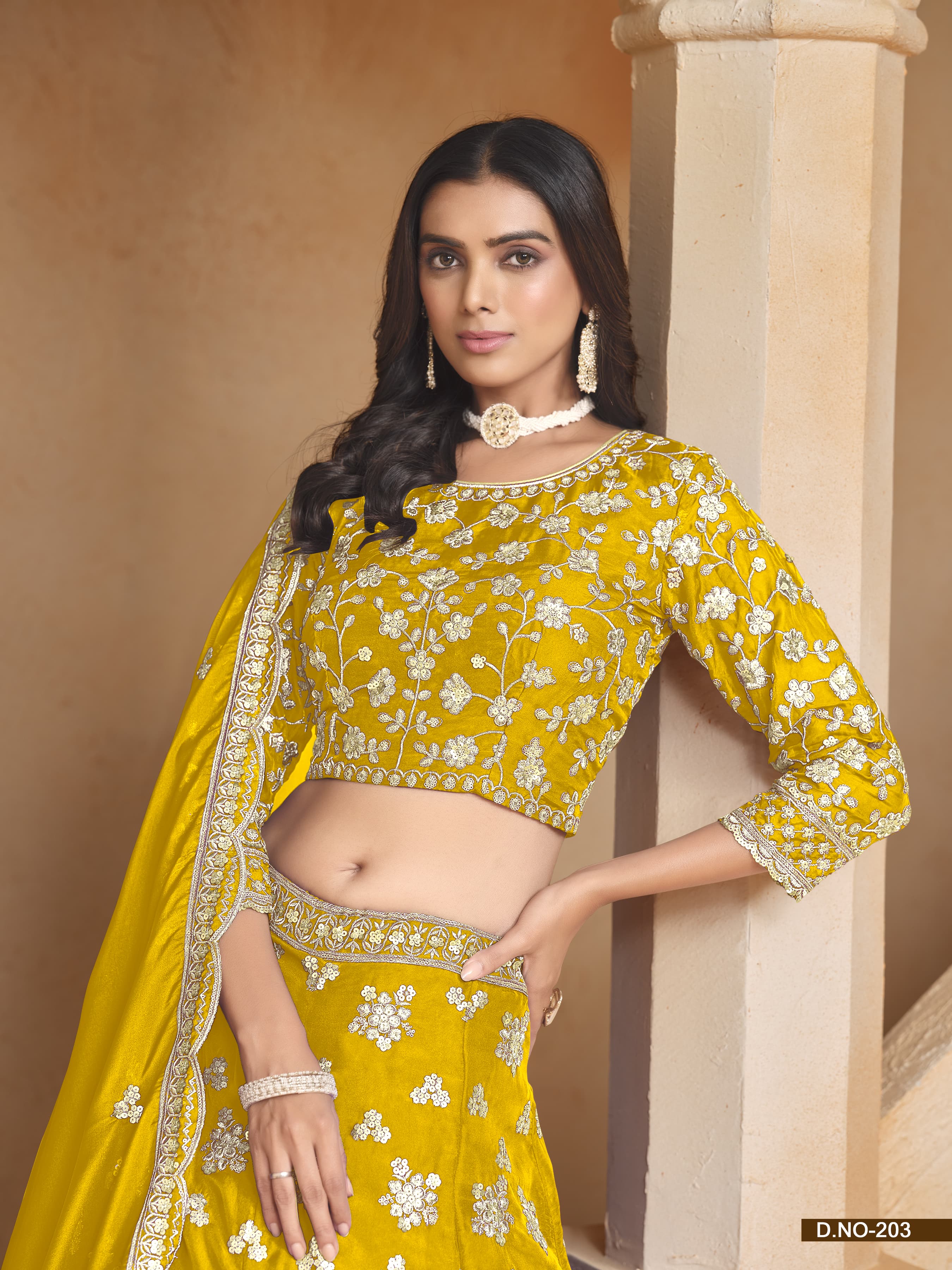 Radiant Beauty Organza Lehenga LXLG0004