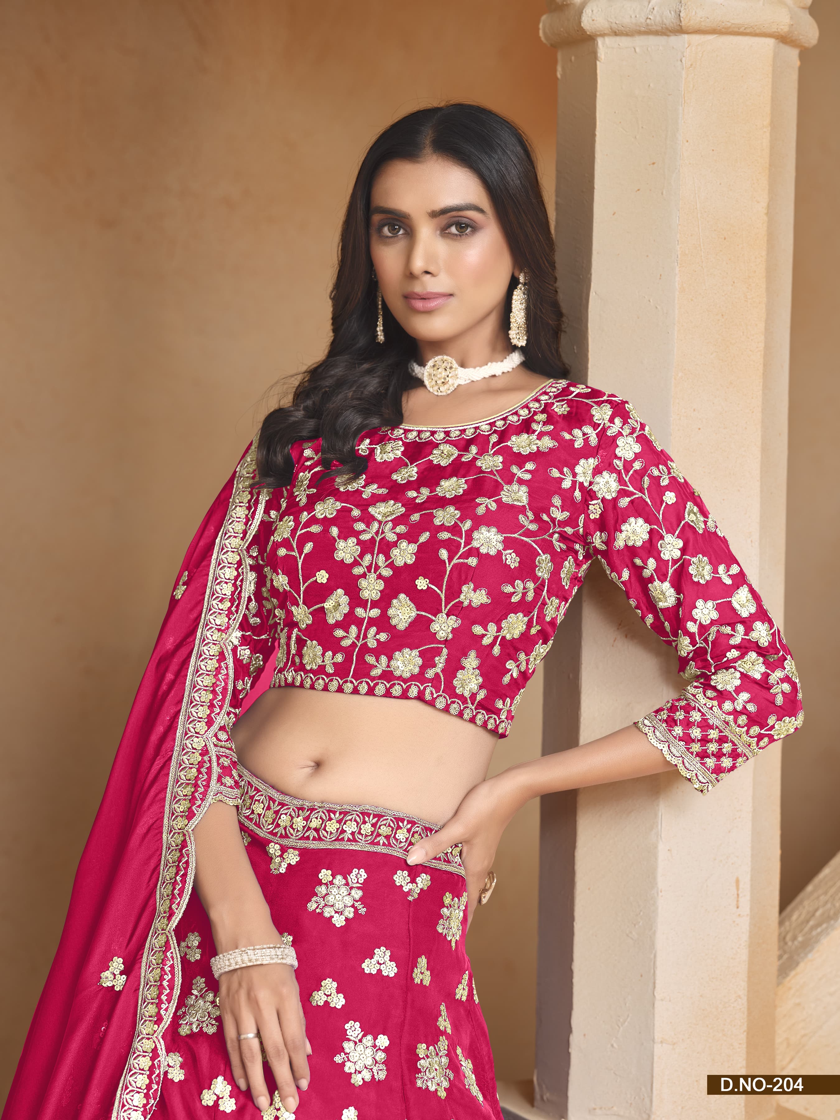 Radiant Beauty Organza Lehenga LXLG0004