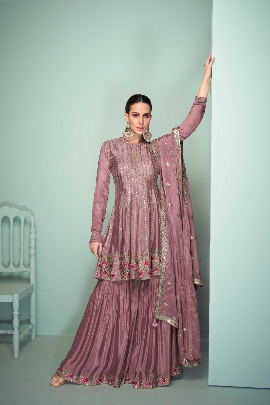 Celestial Grace Luxury Sharara LXSR0005