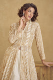 Floral Embroidered Premium gown LXGW0031