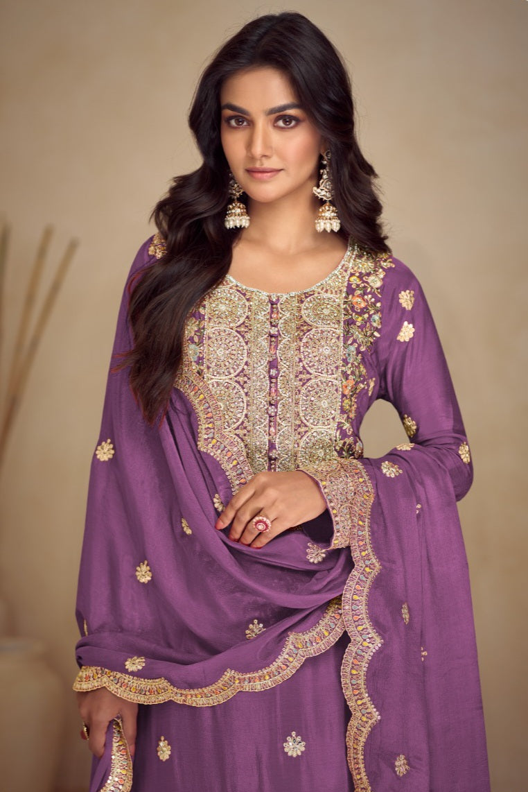 Chandni Veil  Premium Sharara LXSR0016