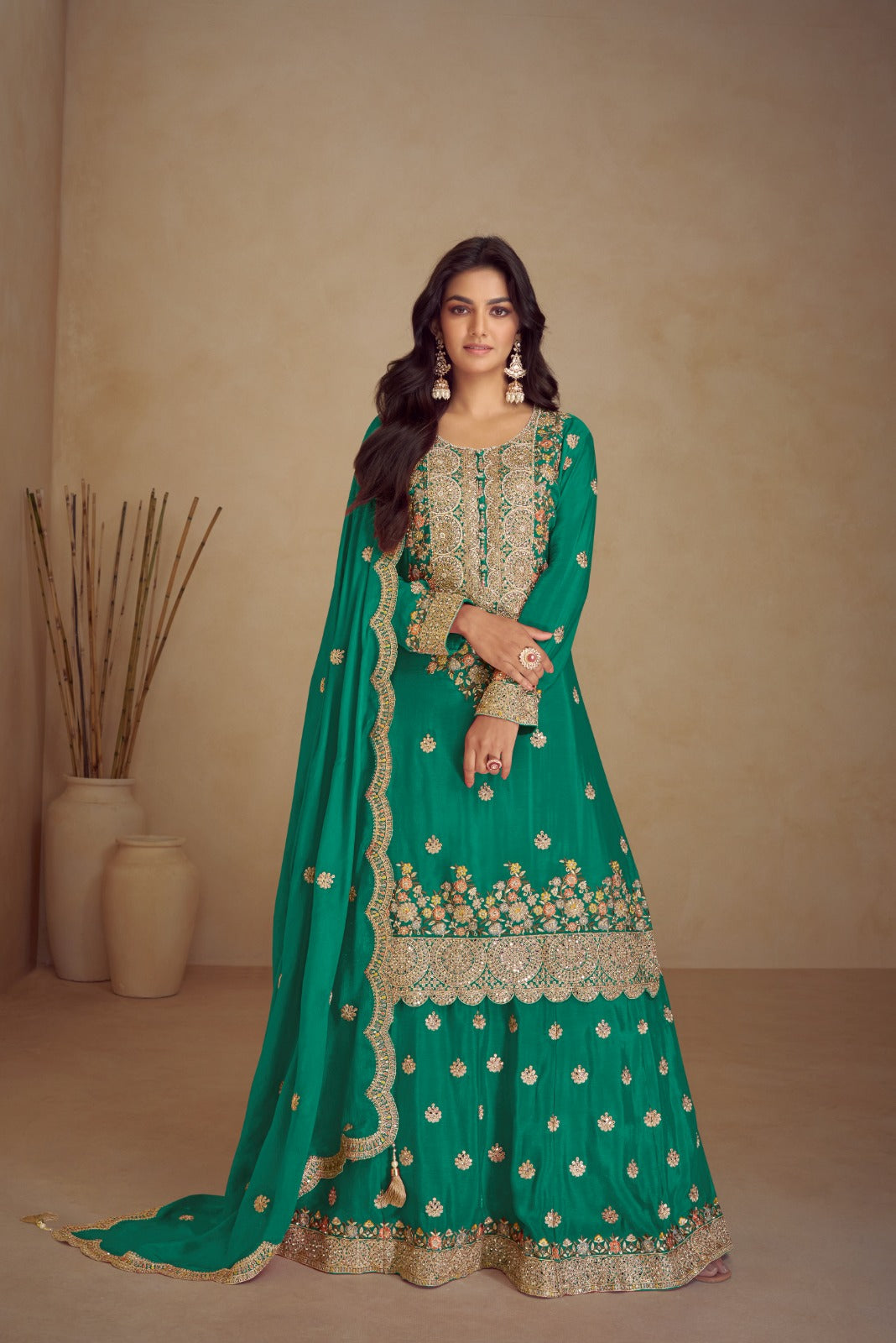 Chandni Veil  Premium Sharara LXSR0016