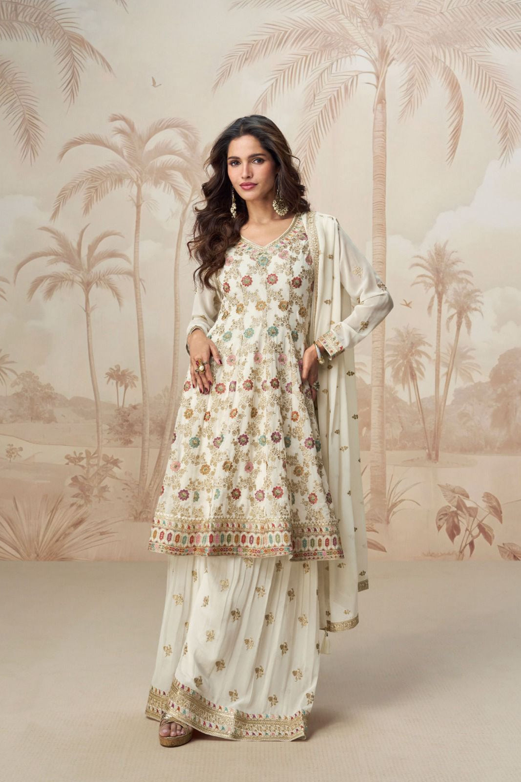 Real Georgatte Luxury Sharara LXSR0018
