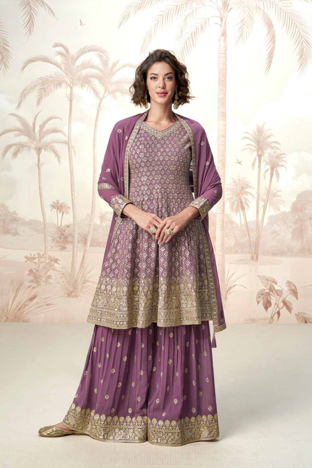Real Georgatte Luxury Sharara LXSR0019