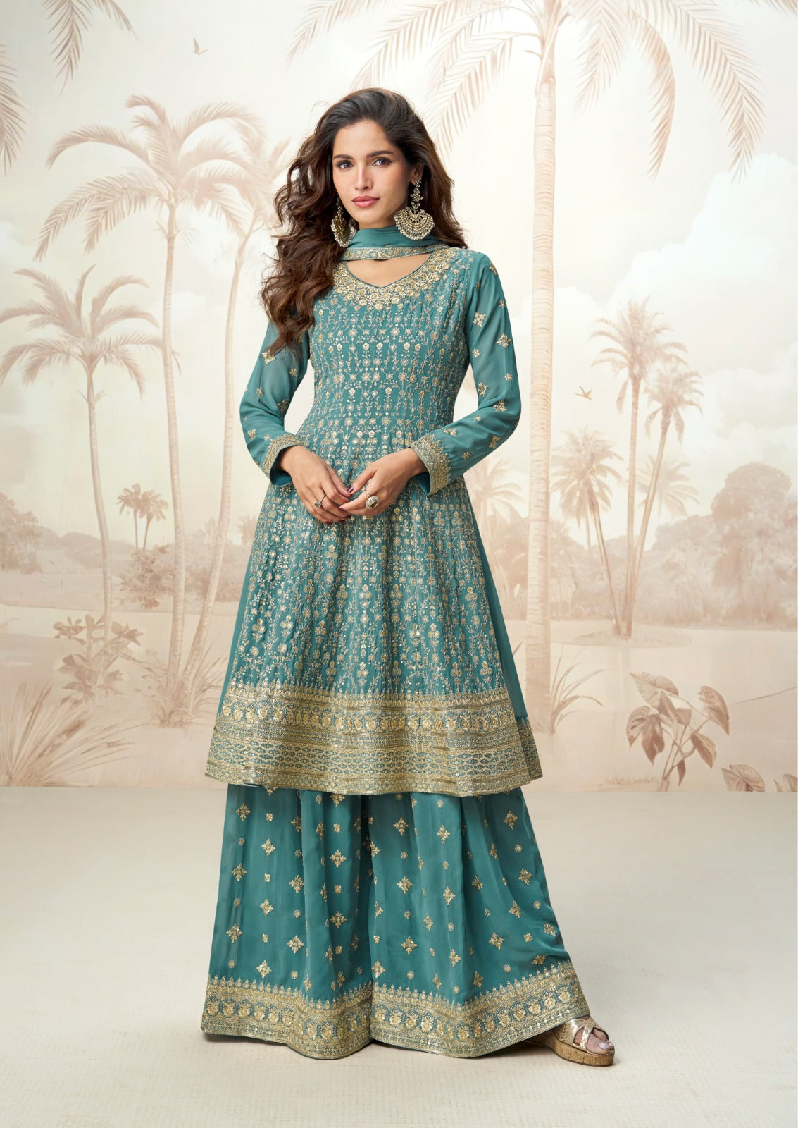 Real Georgatte Luxury Sharara LXSR0019