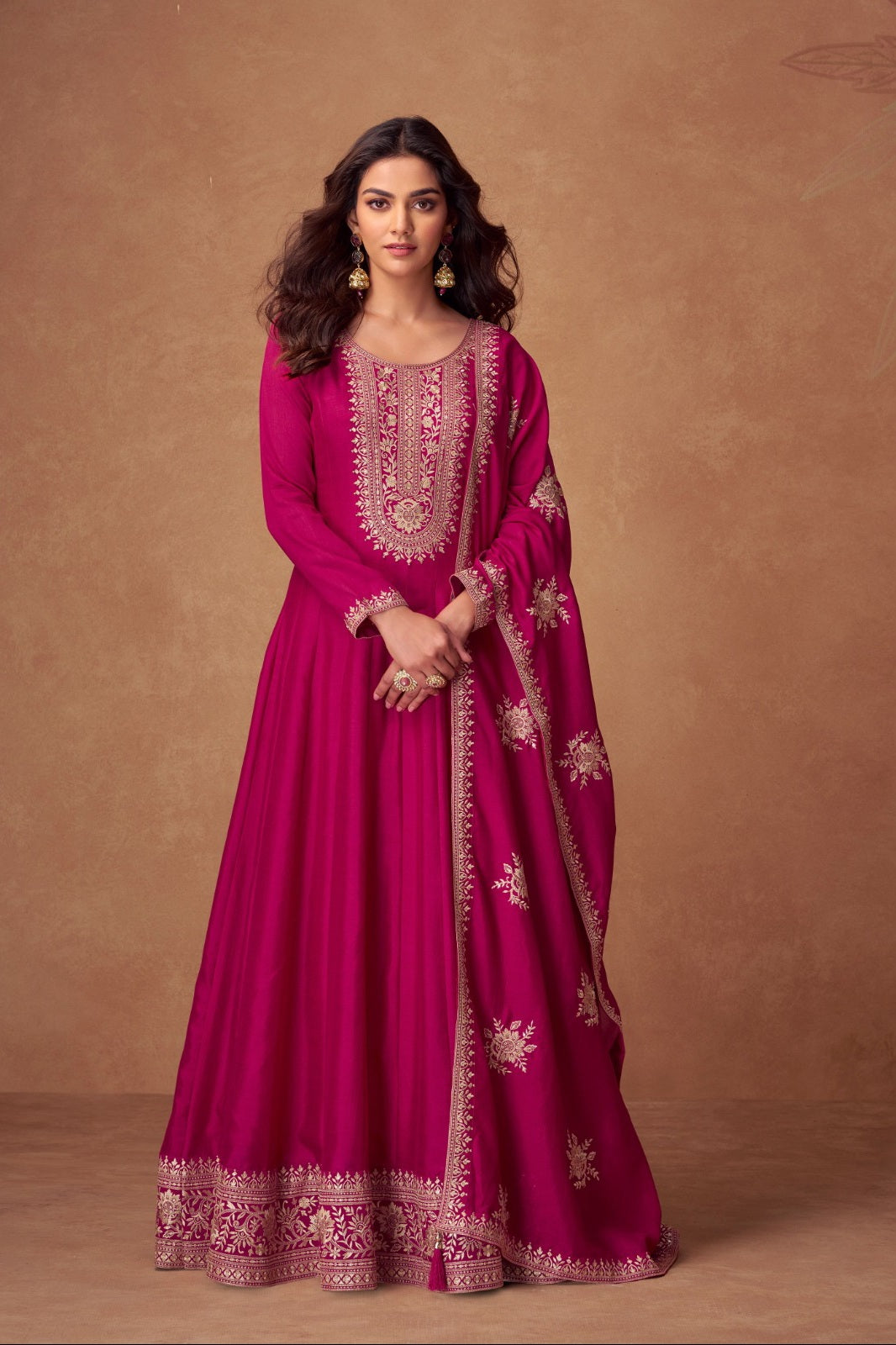 Premium Silky Gown LXGW0026