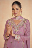 Premium Chinon Silk Luxury Sharara LXSR0023