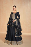 Amaira – Full-Stitch Premium Silk Gown LXGW0028