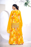 Finefeel Digital Printed Sharara Suit LXSR0043