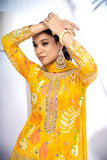 Finefeel Digital Printed Sharara Suit LXSR0043