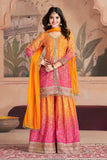 Kutchi Bandhani Style Sharara Suit LXSR0032