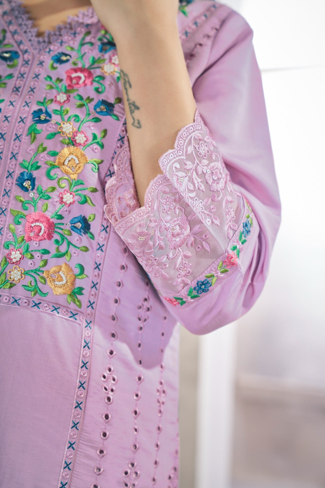 Reshmi handwork Pakistani suit LXPK0001