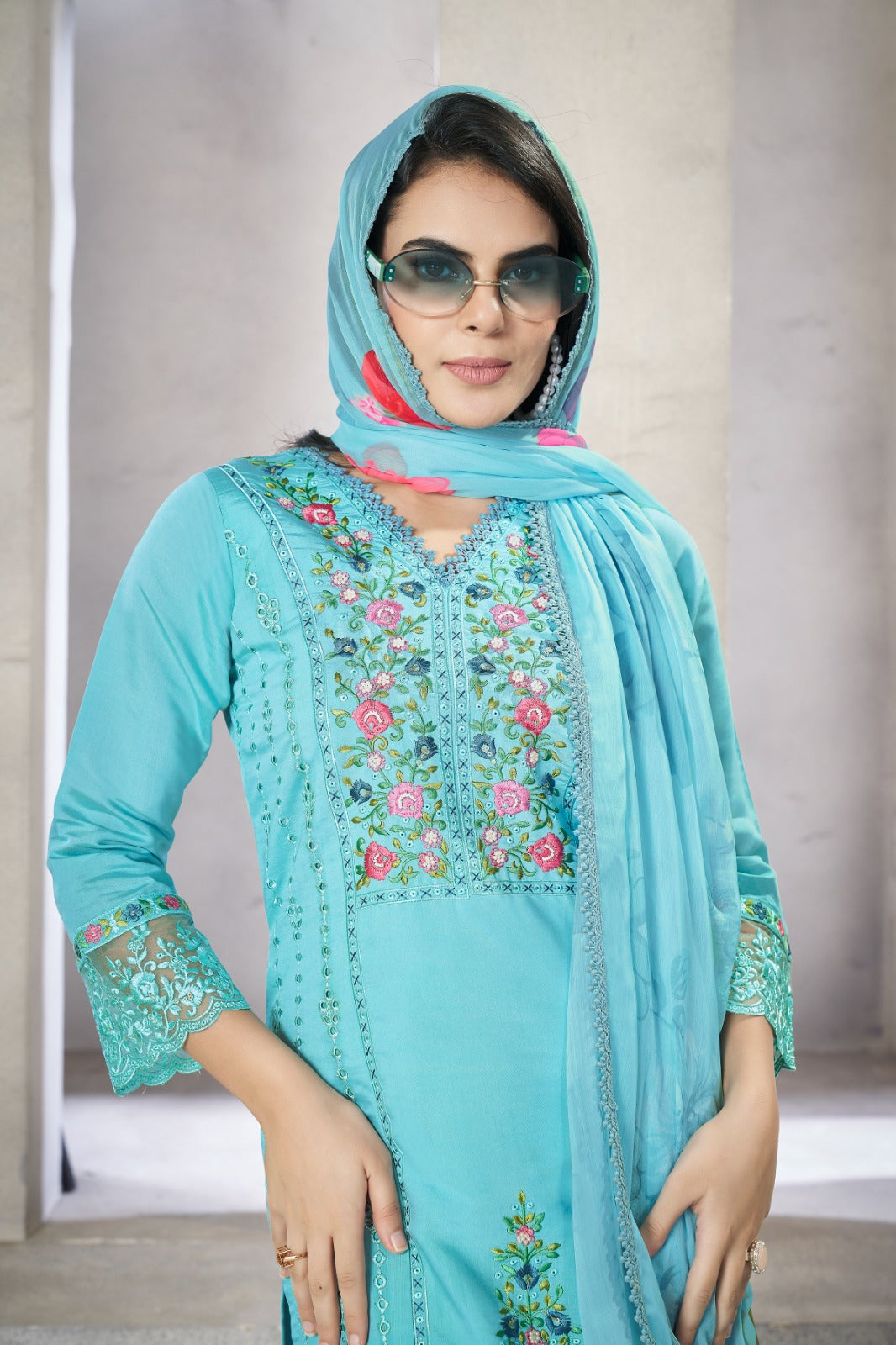 Reshmi handwork Pakistani suit LXPK0001