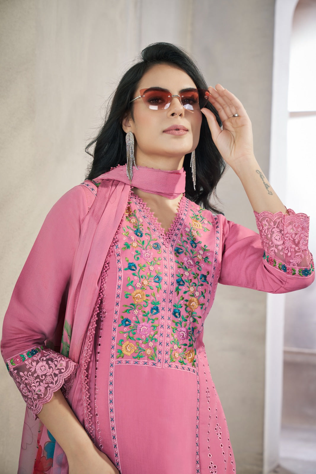 Reshmi handwork Pakistani suit LXPK0001