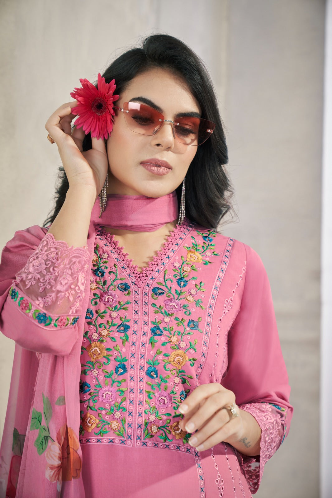 Reshmi handwork Pakistani suit LXPK0001
