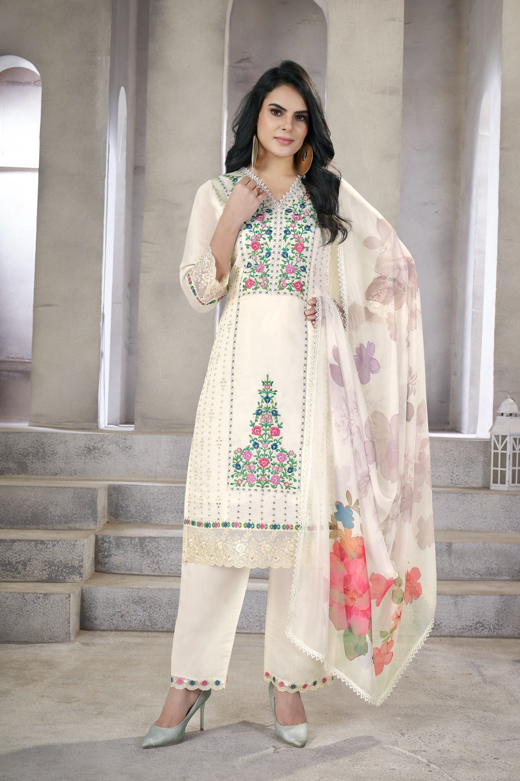 Reshmi handwork Pakistani suit LXPK0001