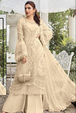Faux georgette embordered Pakistani suit LXPK0019