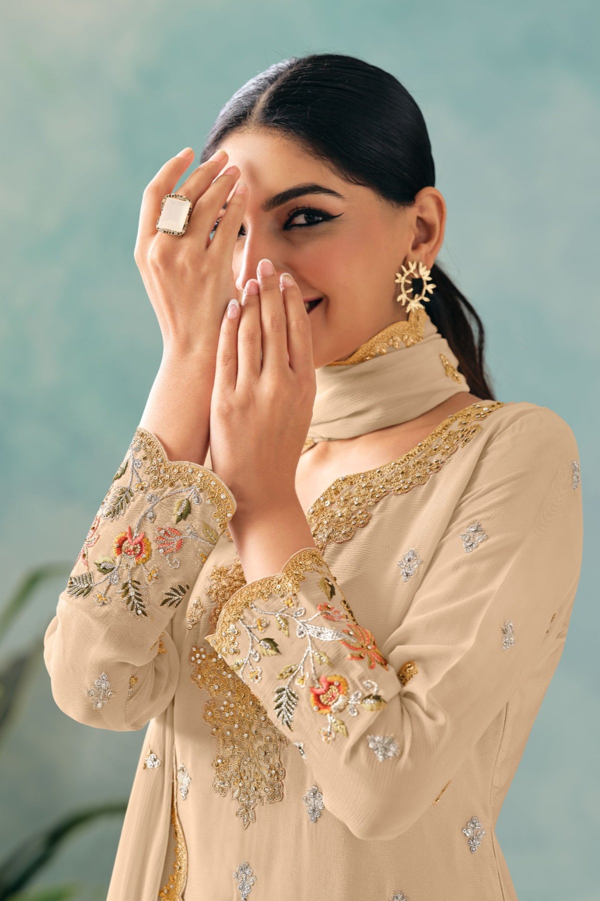 Chinon Charm Sharara Suit LXSR0037