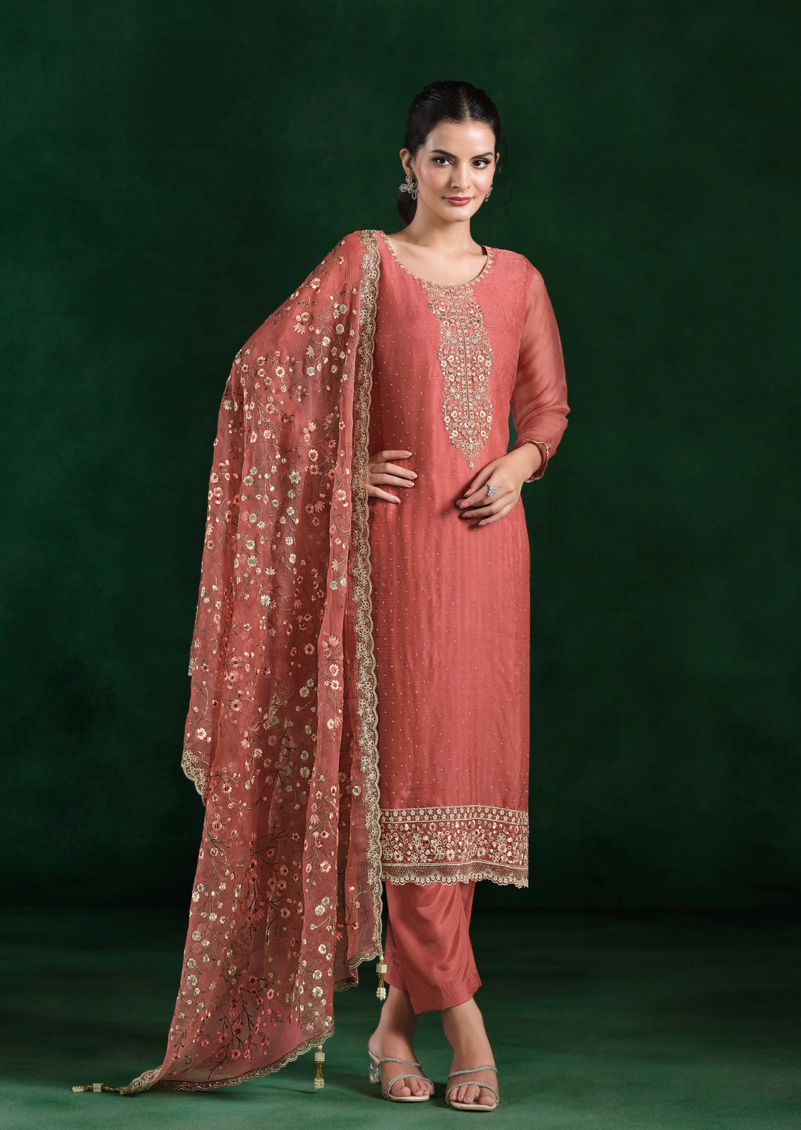 Swarokshi Sheen Ethnic Suit EAST0032