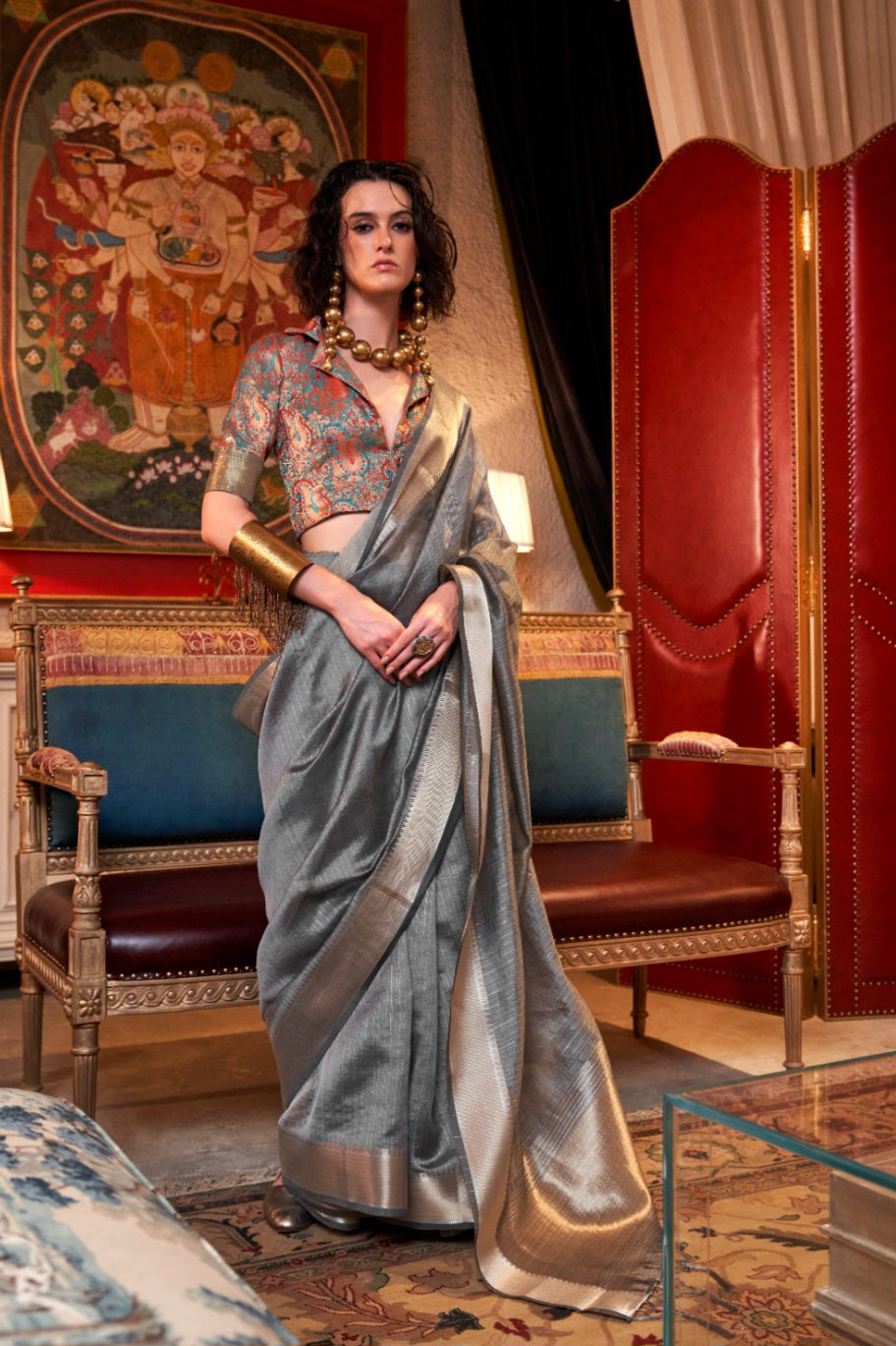 Hand Woven Premium saree EASE0001
