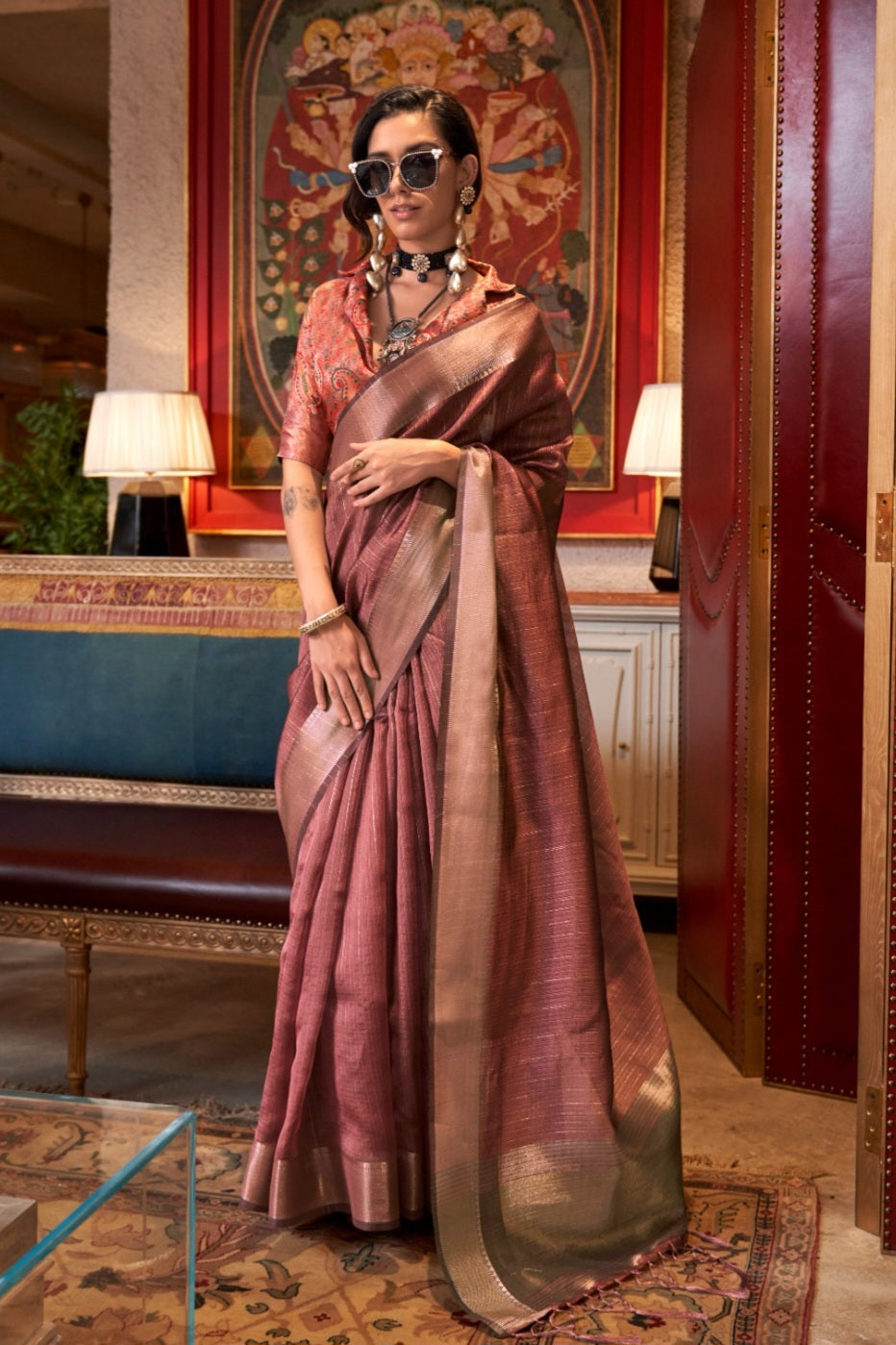 Hand Woven Premium saree EASE0001
