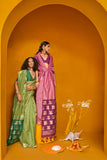 Tussar Handloom Weaving Silk Saree EASE0002