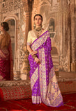 Luxury Print With Bandhani Saree LXSE0004