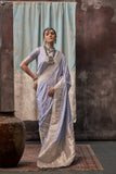 Pure Satin Handloom Saree LXSE0005