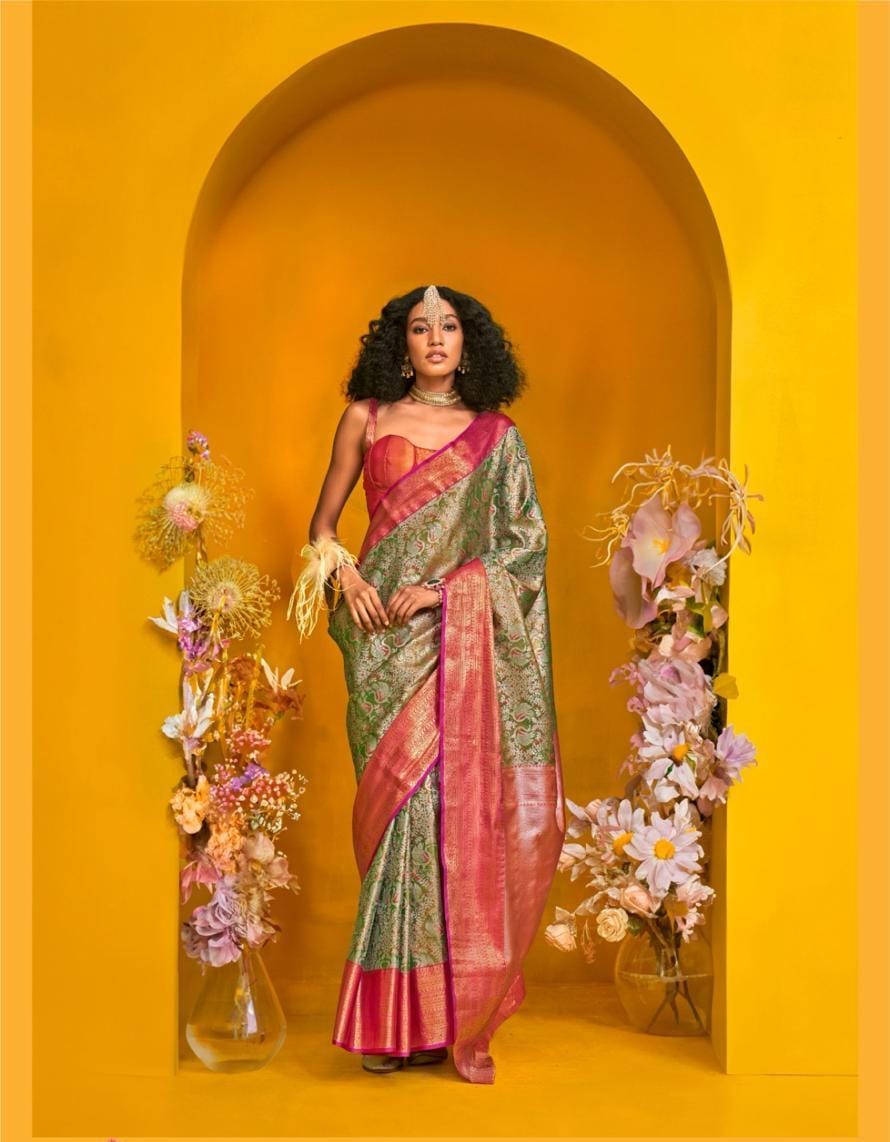 Pure Handloom Weaving Saree LXSE0006