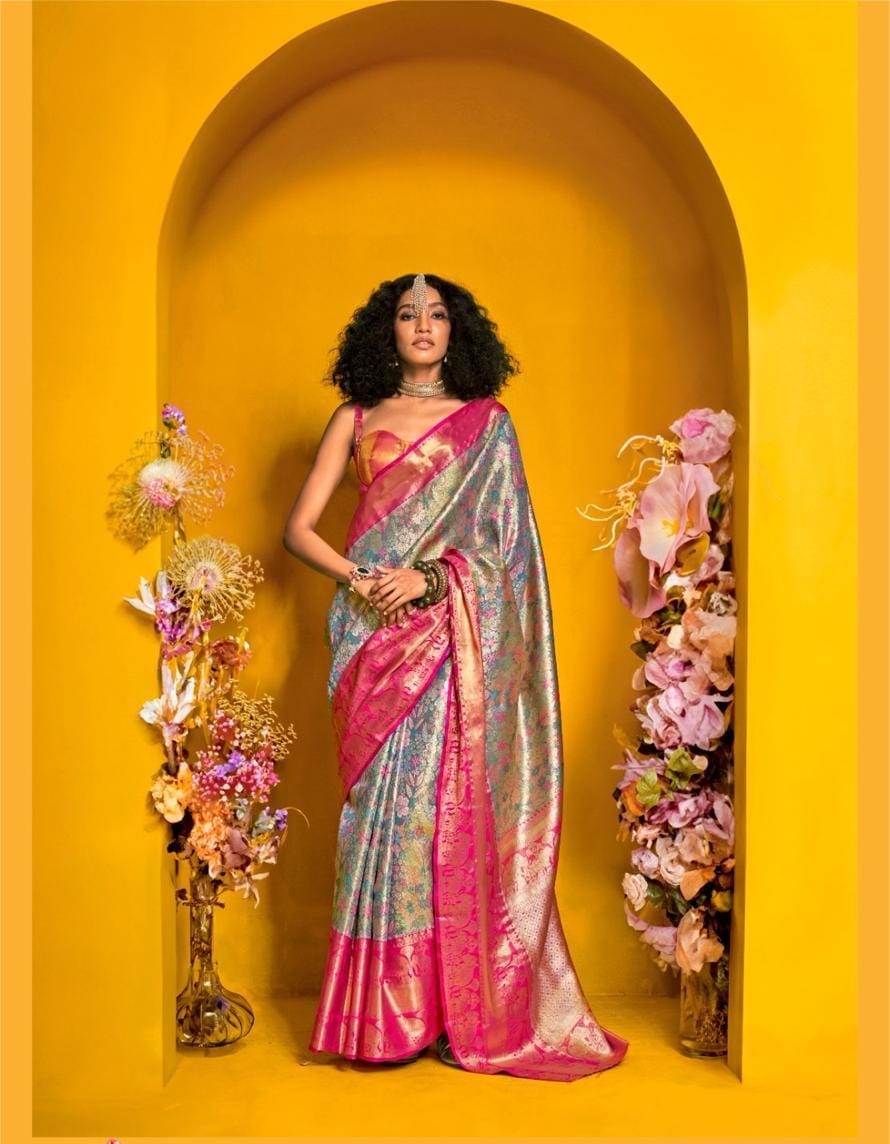 Pure Handloom Weaving Saree LXSE0006