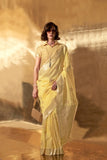 Handwoven Linen Sarees EASE0009