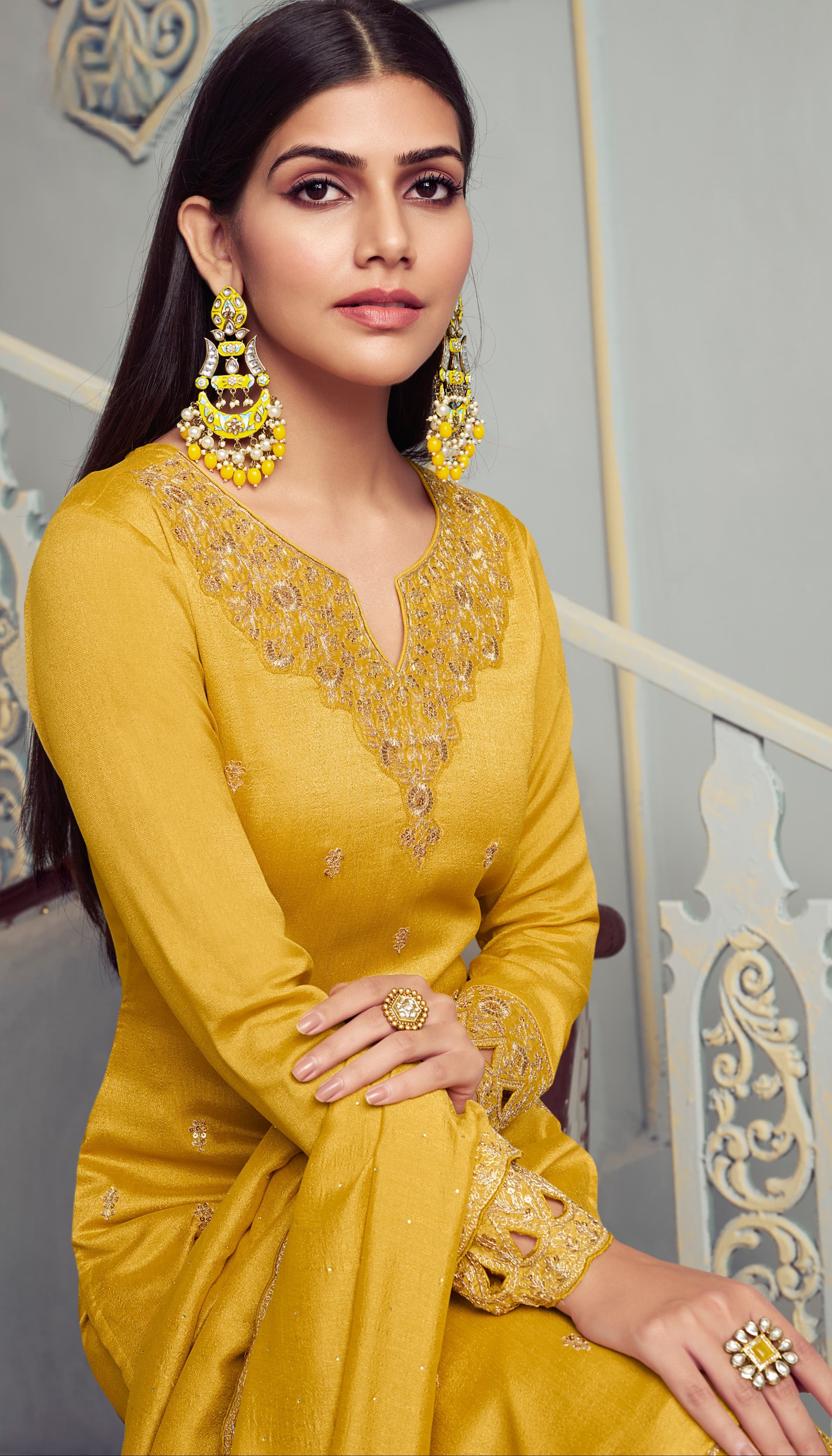 Premium Embroidered Suit LXST0010