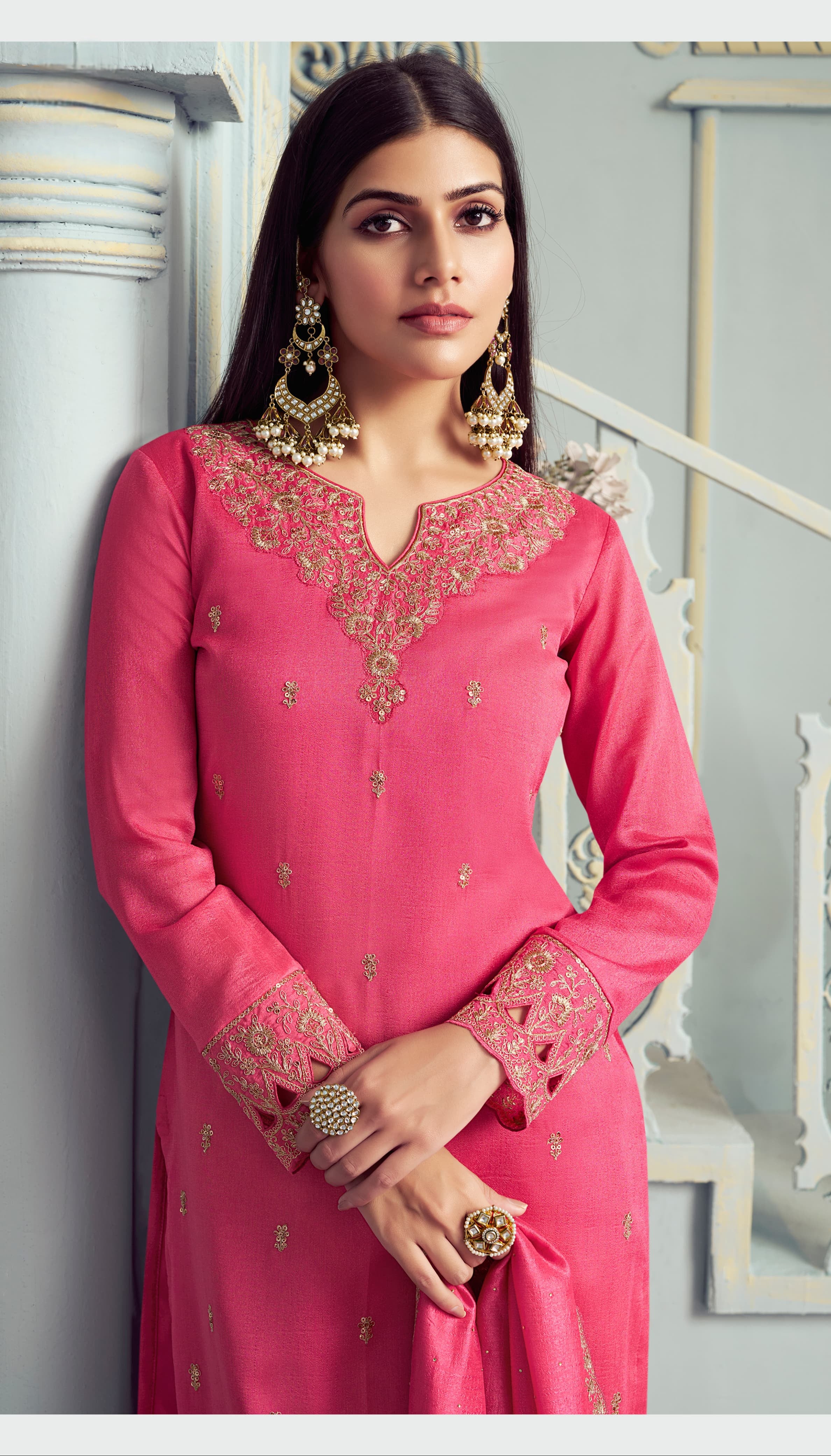 Premium Embroidered Suit LXST0010