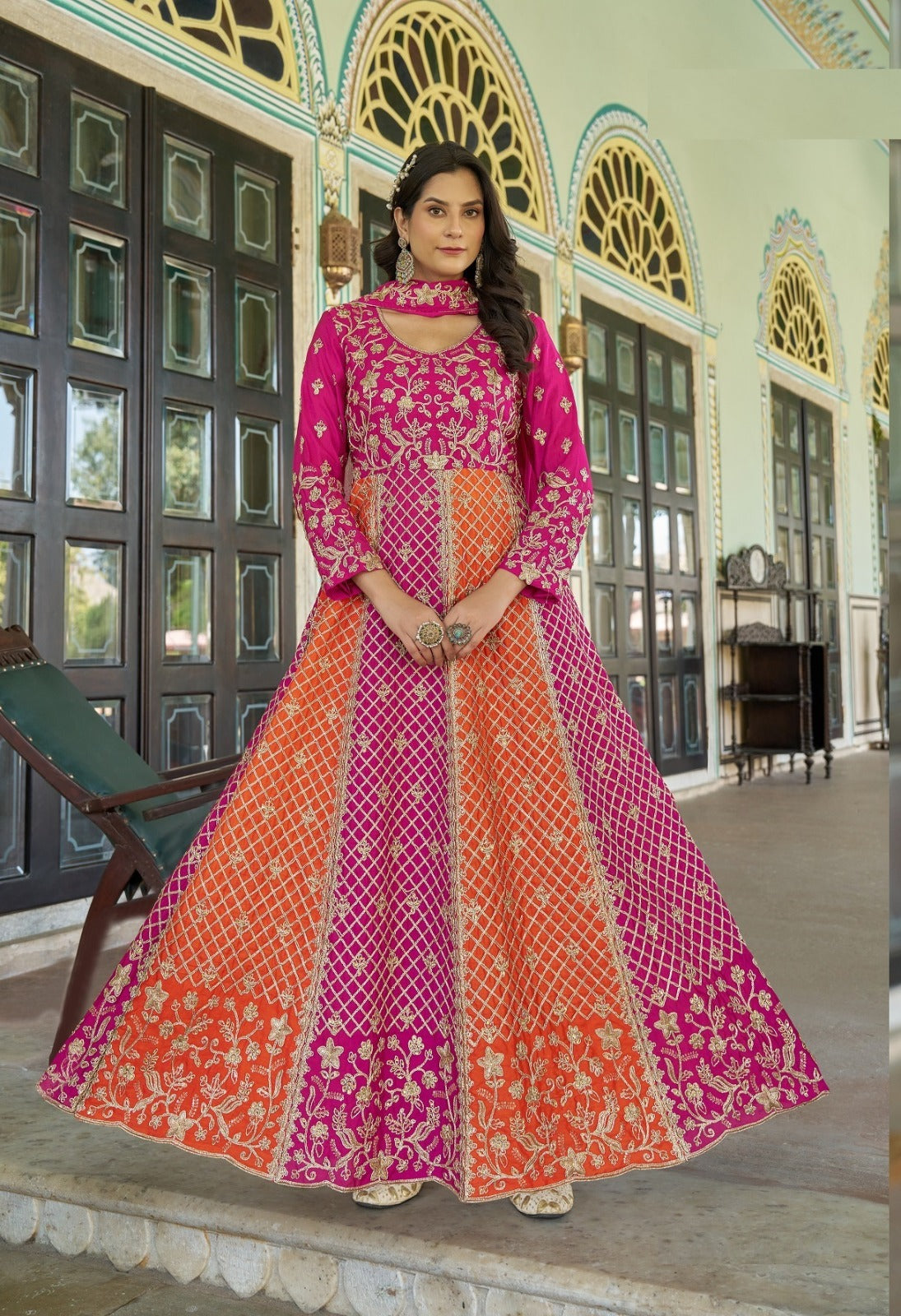Chandni Charm Luxury Gown LXGW0033