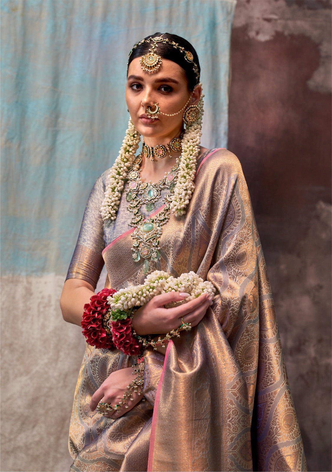 Heritage Weave Silk Saree EASE0011