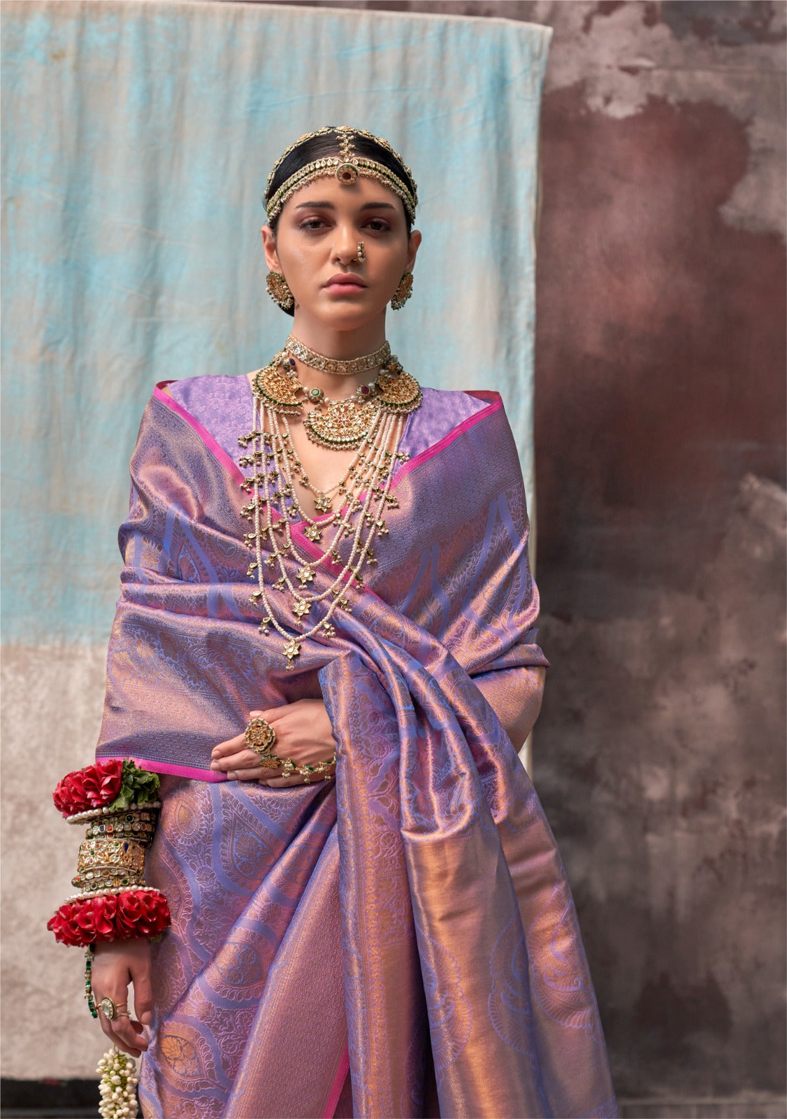 Heritage Weave Silk Saree EASE0011
