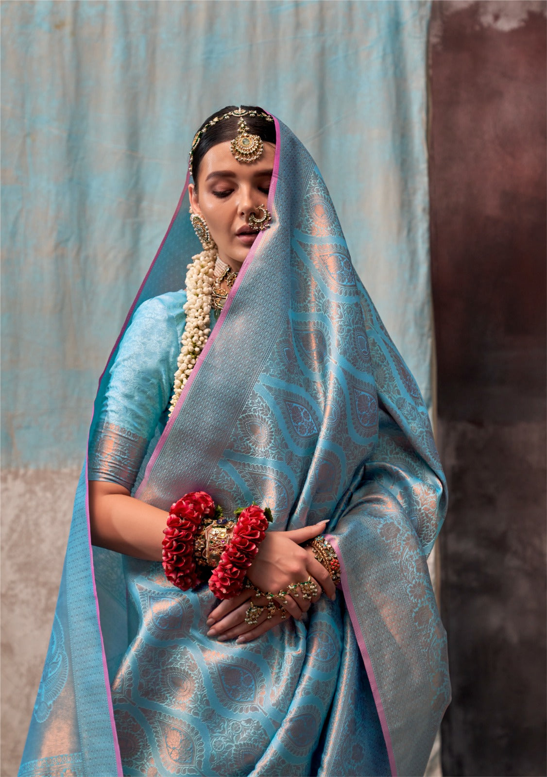 Heritage Weave Silk Saree EASE0011