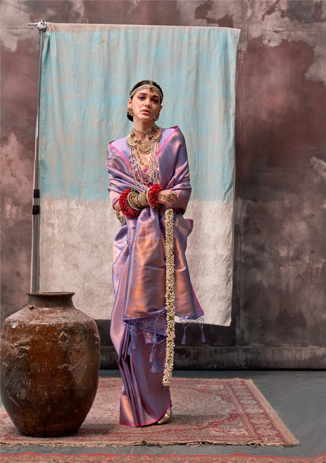 Heritage Weave Silk Saree EASE0011