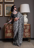 Patani Patola – Satin Crepe Elegance EASE0034