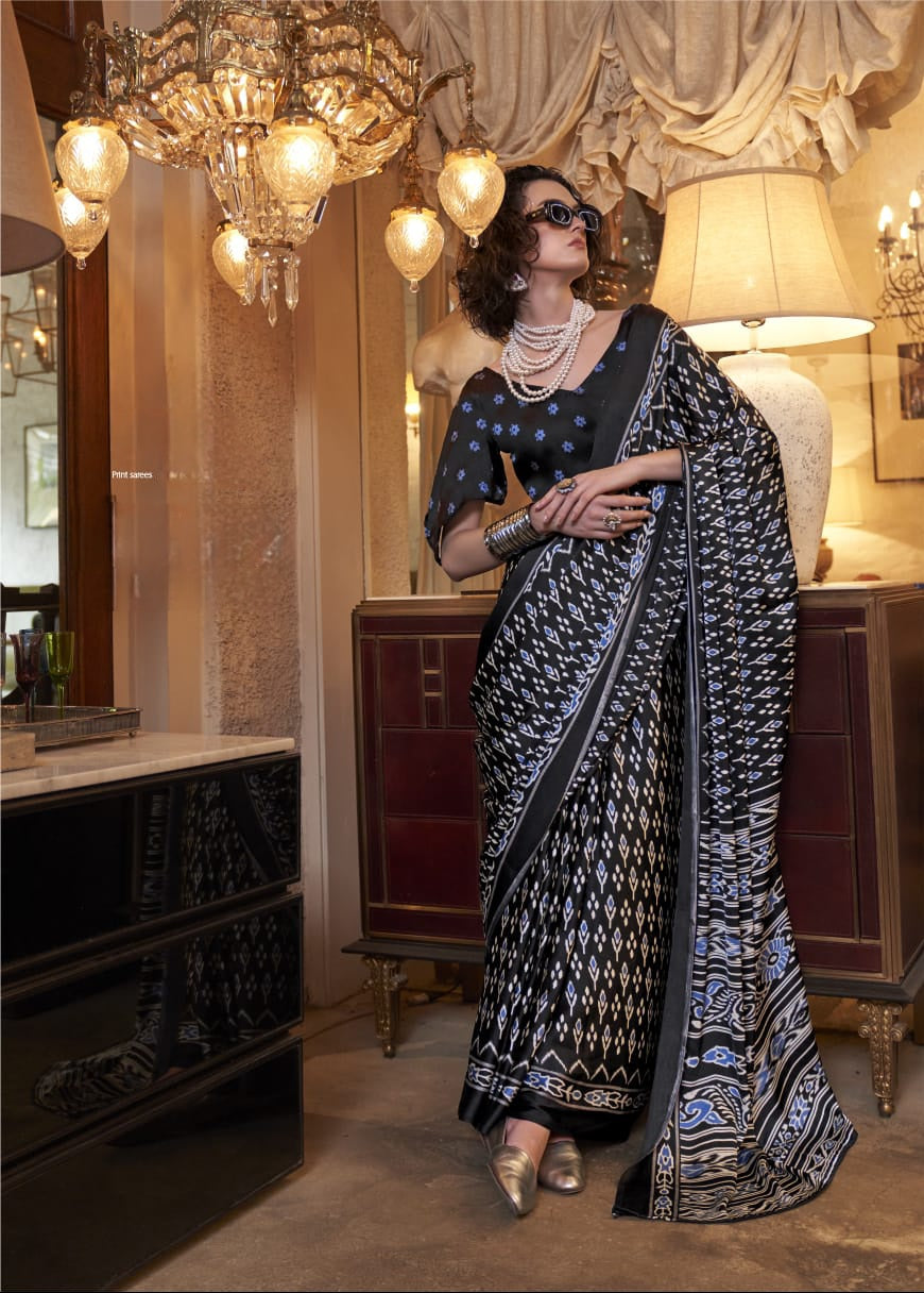 Patani Patola Printed Saree EASE0036