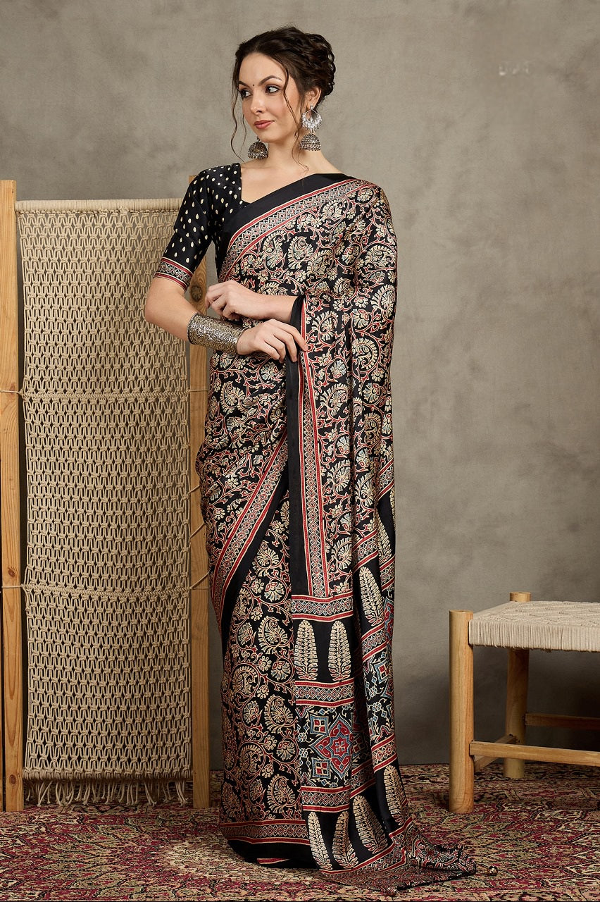 Kavya Zari Tissue Silk Saree EASE0021