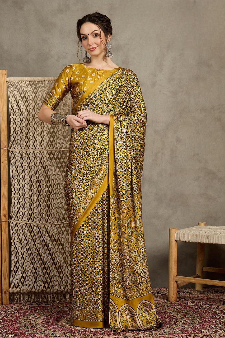 Noorani Silk – Modal Gajji Elegance Saree EASE0045