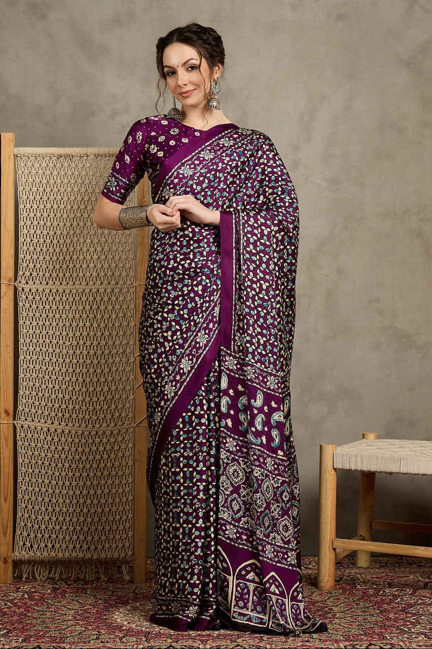 Mridulya Silky Saree EASE0050