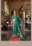 Iraaya Two-Tone Handloom Silk Saree EASE0022