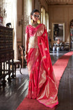 Iraaya Two-Tone Handloom Silk Saree EASE0022