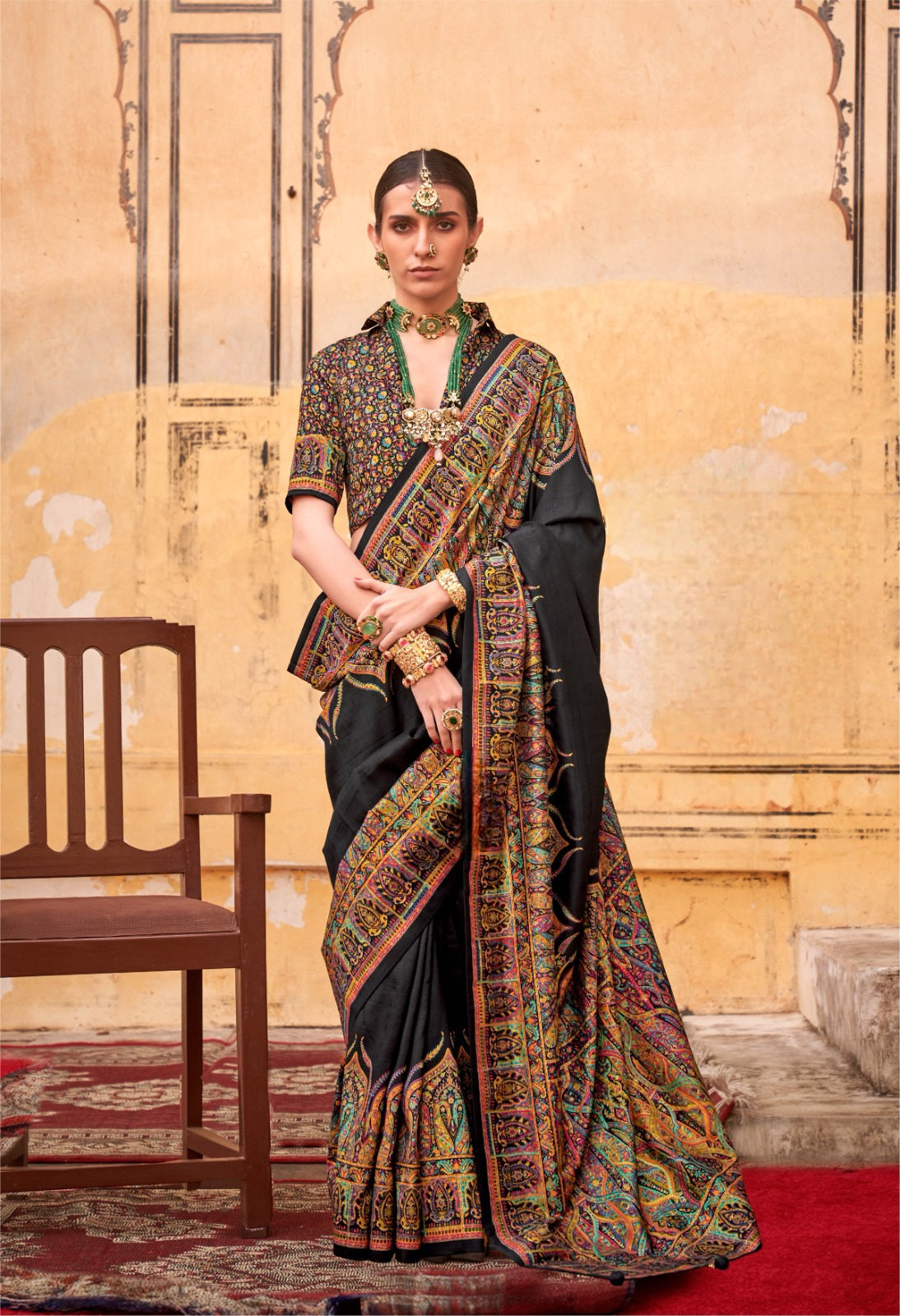 Aabha Luxe Silky Saree LXSE0040