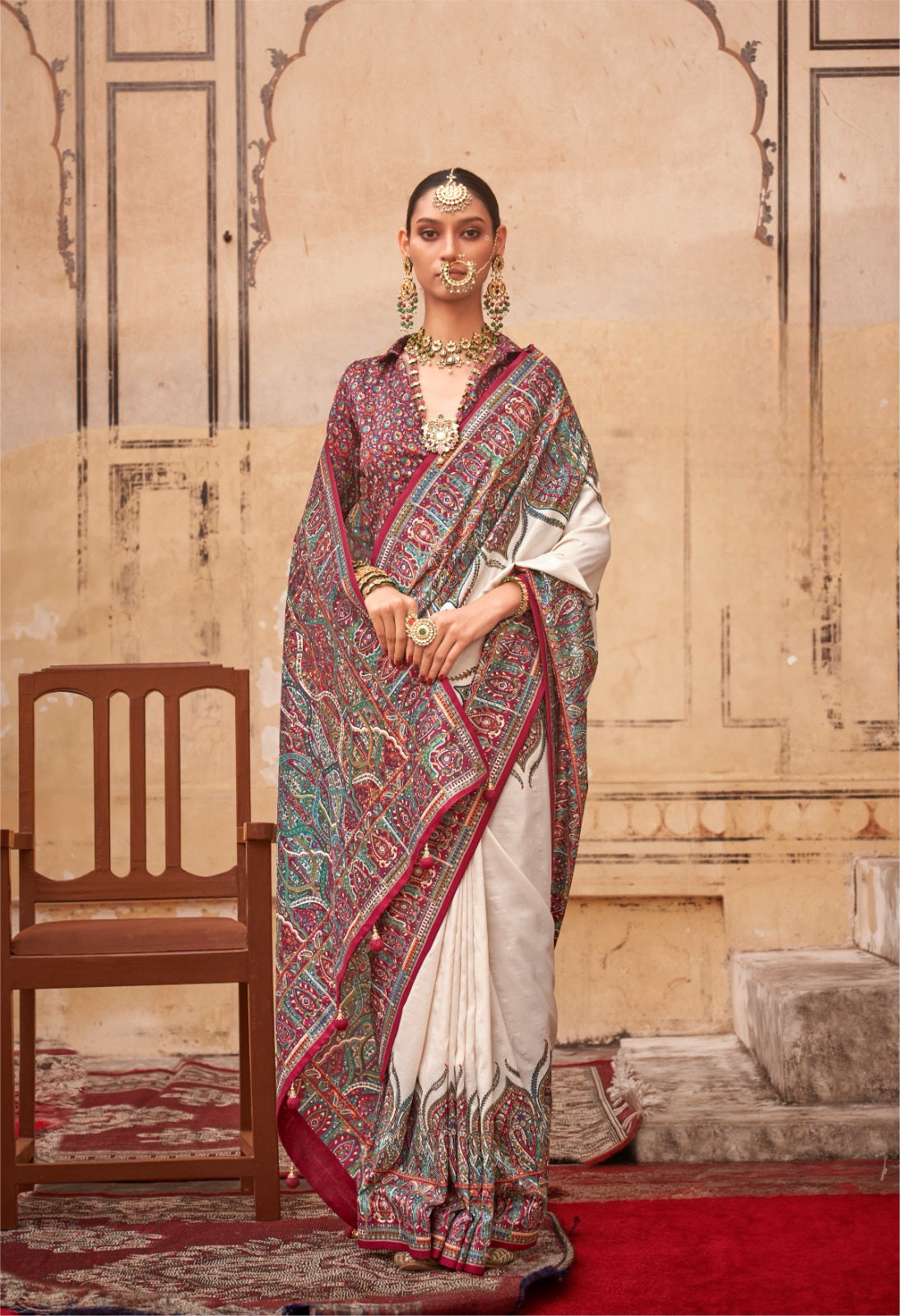 Aabha Luxe Silky Saree LXSE0040