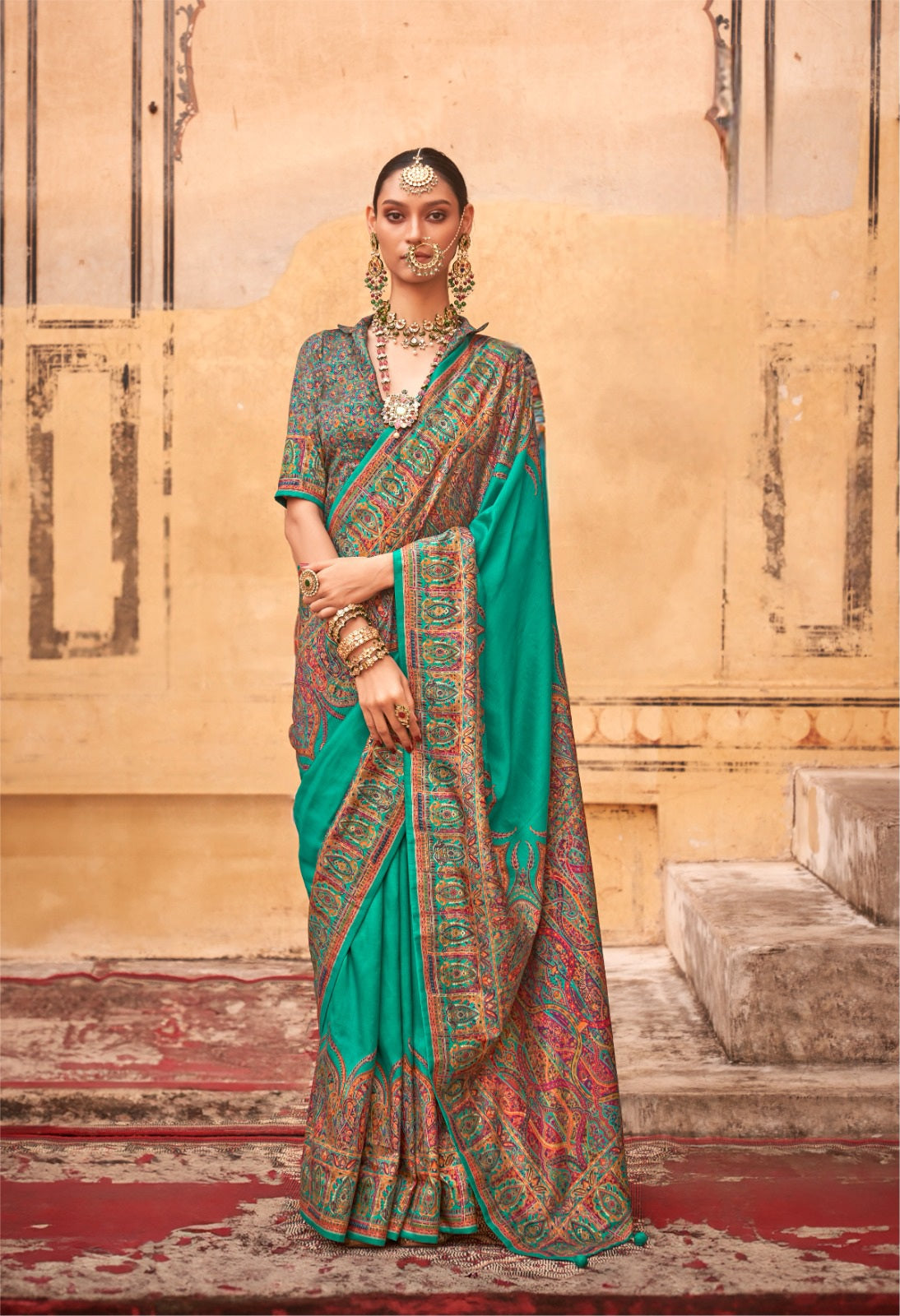 Aabha Luxe Silky Saree LXSE0040