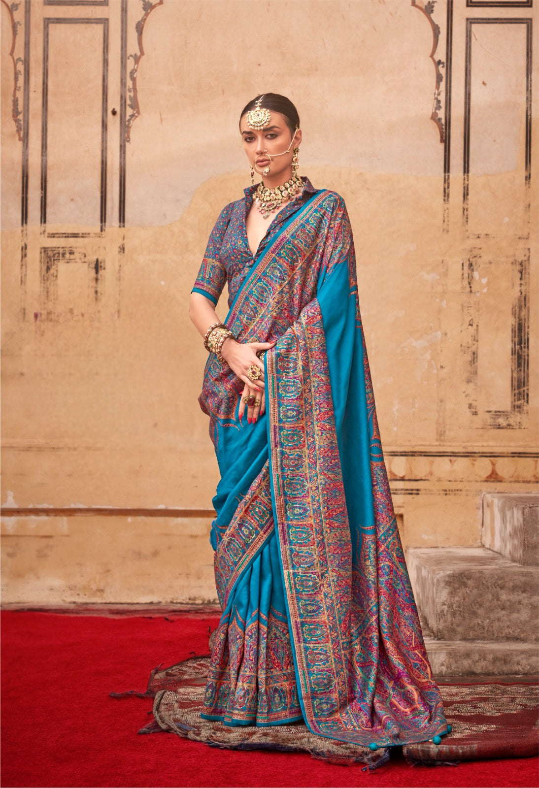 Aabha Luxe Silky Saree LXSE0040