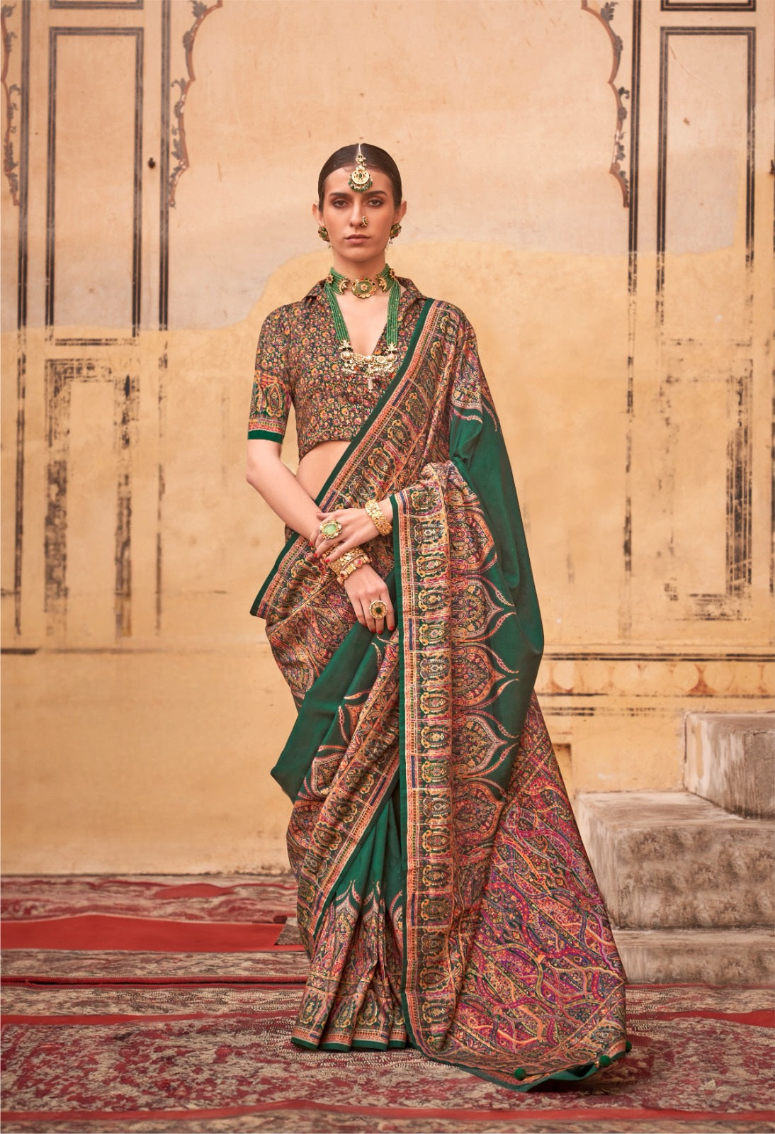 Aabha Luxe Silky Saree LXSE0040